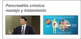 Pancreatitis crónica: manejo y tratamiento